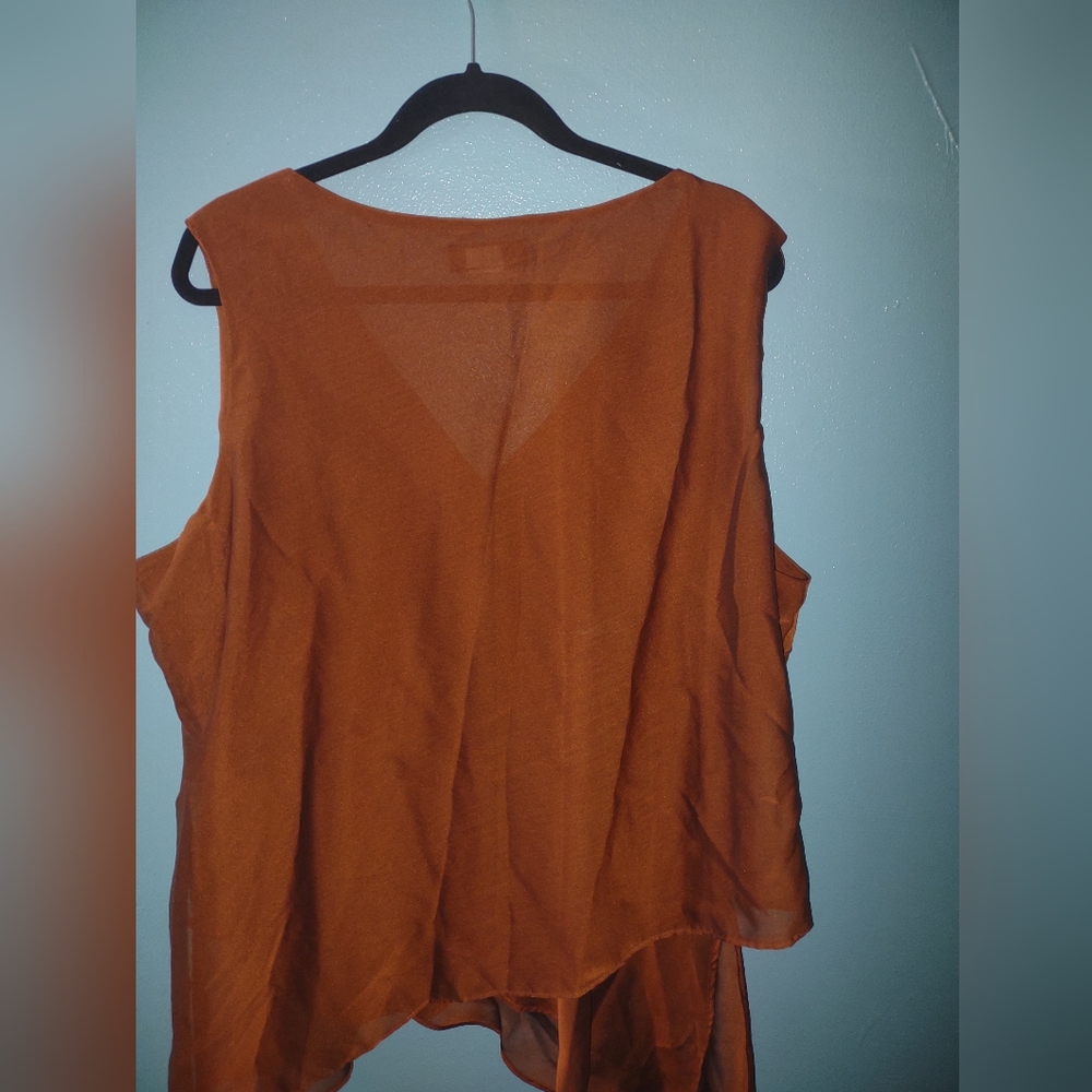 Women's Sheer Blouse - Picture 2 of 2